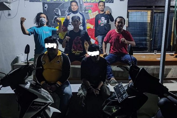 Warga Layana Ditangkap di Jalan Merpati Kota Palu karena Curanmor