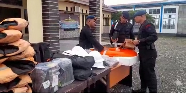 Siapkan Tim SAR Backup Tiga Wilayah, Polda Sulteng Siaga Bencana saat Nataru 
