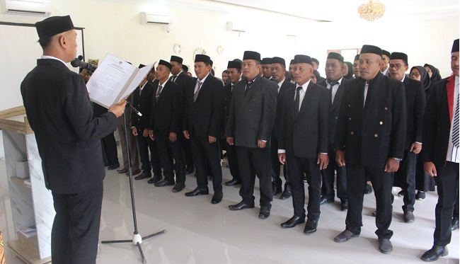 Calon Anggota PPK Terpilih di Morowali Dilantik, Langsung Ikut Bimtek,  Ini Daftar Namanya