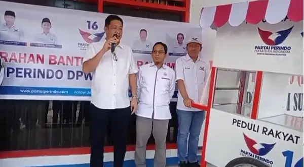 260 Gerobak Didistribusikan Perindo di Sulteng Selama 2023