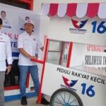 Perindo Sulteng Distribusikan Gerobak ke Pelaku UMKM Setiap Pekan