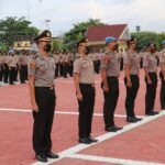 Awal tahun 2023, 711 Personel Polda Sulteng Peroleh Kenaikan Pangkat