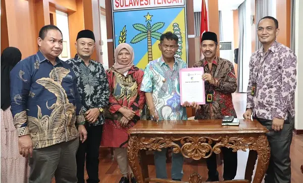 Ketua Bawaslu Sulteng Ajukan Tiga Permohonan ke Gubernur Rusdy saat Audensi