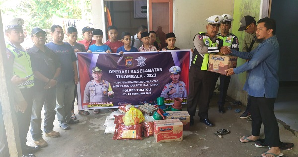 Momen HPN 2023, Polres Tolitoli Turut Andil Sukseskan Bakti Sosial Jurnalis