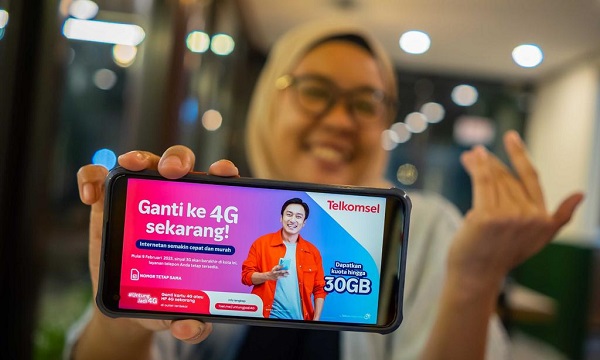 Telkomsel Lanjutkan Upgrade Layanan 3G ke 4G/LTE di 300 Daerah Mulai 2023