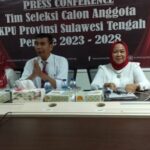 Seleksi Anggota KPU Sulteng 2023, 100 Bacalon Mendaftar Melalui SIAKBA