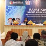 Bawaslu Rakor IKP di Morowali, Daerah Perpindahan Penduduk Tertinggi se-Sulteng