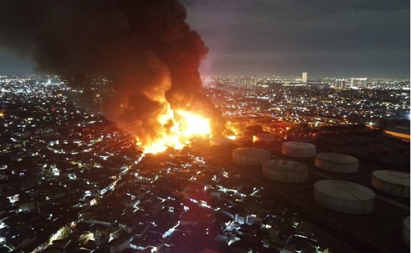 Polri Terima 14 Kantong Jenazah Korban Kebakaran Depo Pertamina Plumpang