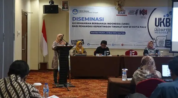 Balai Bahasa Sulteng Diseminasi UKBI Adaptif Merdeka di Palu