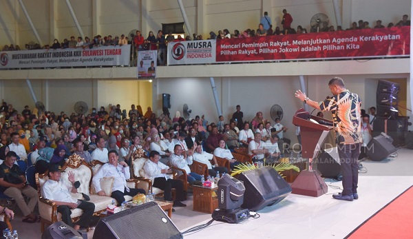 Musra Relawan Jokowi di Sulteng, Mencari Pemimpin Masa Depan Bangsa dari Akar Rumput