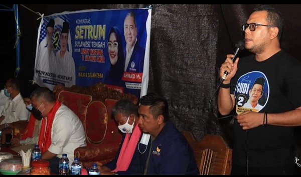 Sikapi Pemberitaan Soal Gubernur Sulteng, Ridha Saleh Datangi Nasdem