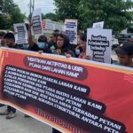 Petani Morowali Utara Suarakan Derita Terus Dikriminalisasi di Atas Lahan Miliknya