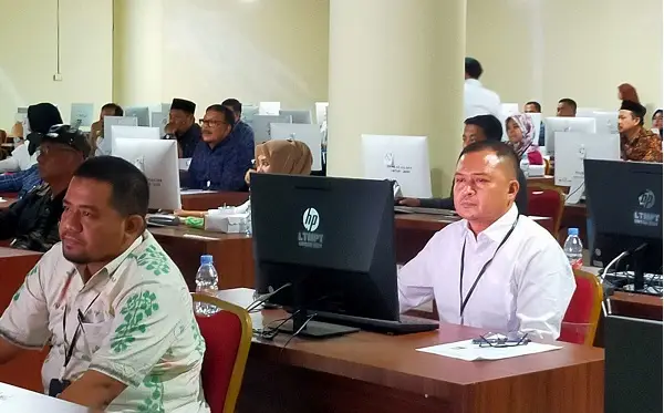 60 Bacalon Anggota KPU Sulteng Ikut Seleksi Tertulis