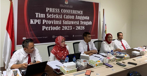 Timsel KPU Sulteng Komitmen Lahirkan Penyelenggara Pemilu yang Amanah