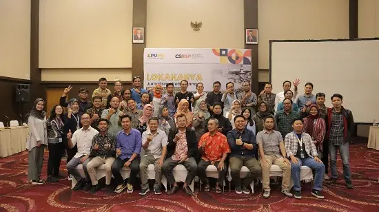 Kementerian PUPR Gelar Lokakarya Jurnalisme Kebencanaan, Satgas: Ini Bisa Terbangun Sinergitas