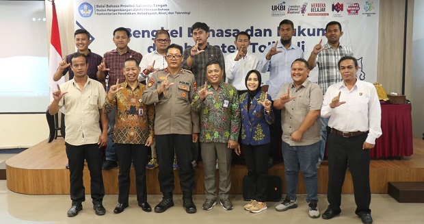 Tingkatkan Kompetensi Kebahasaan, Penyidik Polres Tolitoli Ikuti Bengkel Bahasa Hukum