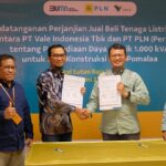 Dukung Ketersediaan Listrik di Blok Pomalaa, PT Vale Perkuat Kerjasama PLN