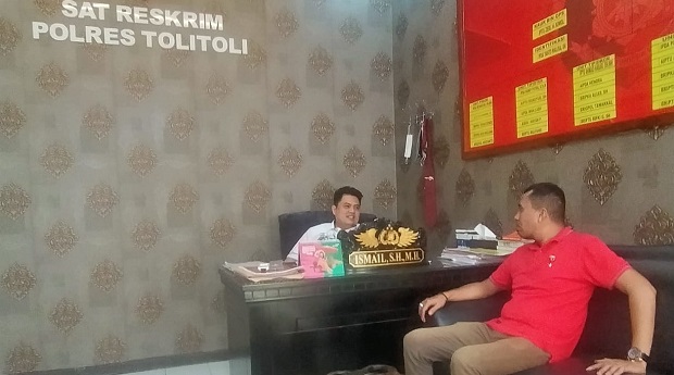 Polisi Menahan Pemasok Barang Bansos Pangan Tolitoli