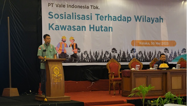 PT Vale Sosialisasikan Status Kawasan Hutan pada Areal PPKH di Blok Pomalaa