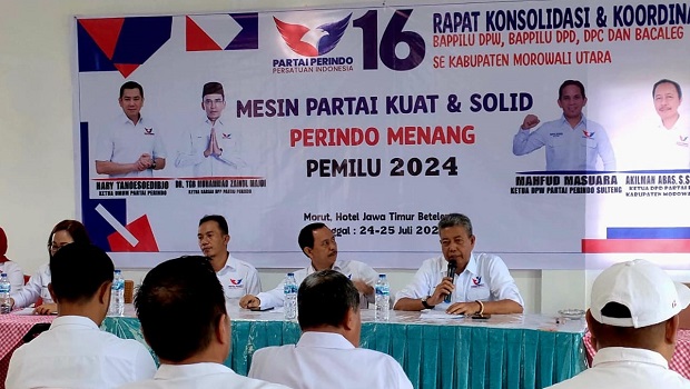 Hadapi Pemilu 2024, Partai Perindo Sulteng Gencarkan Konsolidasi