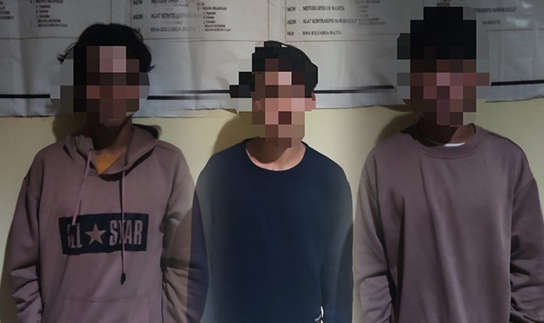 Aniaya Pelajar, Tiga Remaja Ditangkap Polsek Kintom Banggai