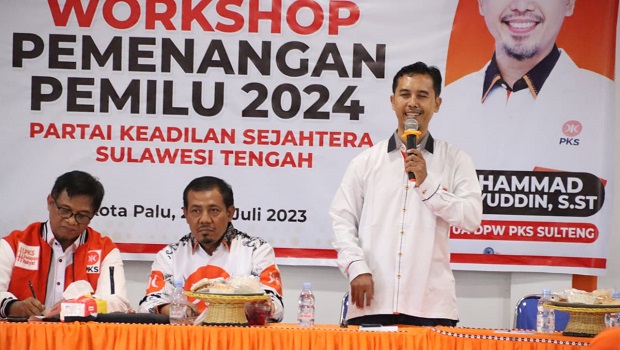 PKS Sulteng Matangkan Strategi dan Target Pemilu 2024, Ingatkan Target Kursi DPR RI