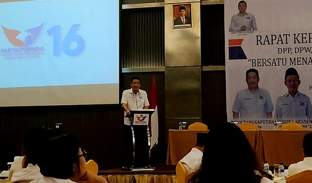 DPP Perindo Minta Ketua DPW dan DPD se-Sulteng Seriusi Konsolidasi Pemenangan