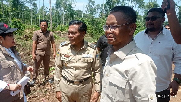 Persiapan Kunjungan Wapres, Gubernur Sulteng Turun Lapangan ke KPN Talaga Donggala 