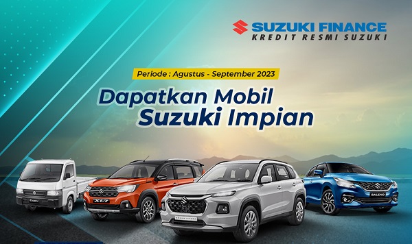 Suzuki Finance Beri Potongan dan Cicilan Ringan hingga Akhir September 2023
