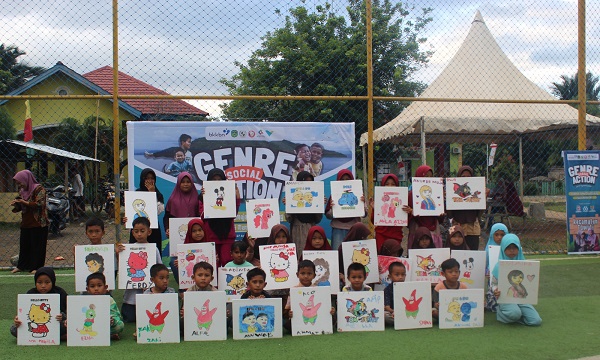 Cegah Stunting di Towuti Luwu Timur, PT Vale Kolaborasi Penggiat Genre