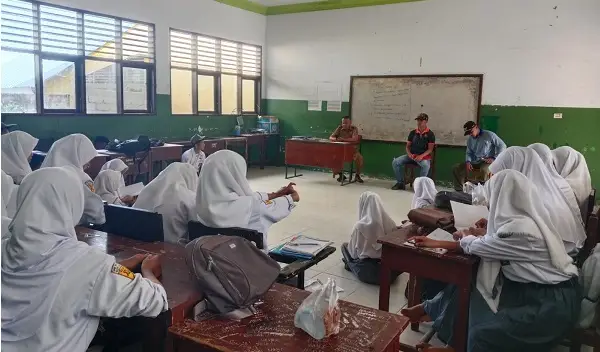 Sosialisasikan Olahraga Catur, Percasi Palu Utara Sambangi SMKN 6 Palu