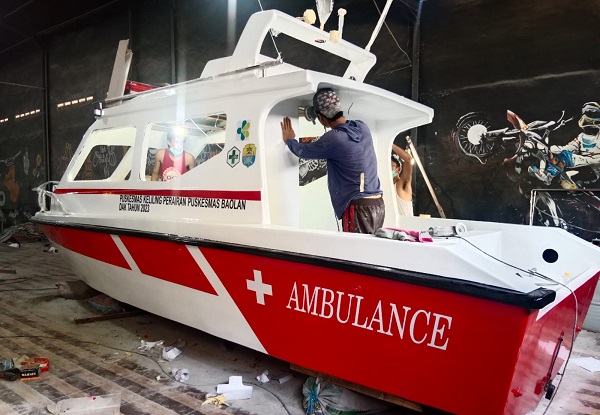 Kontrak Pengerjaan Kapal Ambulance di Dinkes Tolitoli Berakhir Oktober 2023