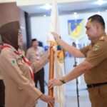 Kontingen Kwarda Sulteng Bertolak ke Sulut, 68 Peserta Siap Ikuti Perkemahan Saka Kalpataru