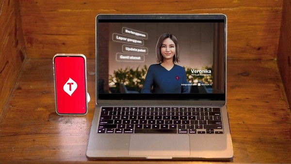 Kanal Layanan Virtual Veronika MyTelkomsel Kini Terintegrasi Teknologi Microsoft Azure OpenAI Service