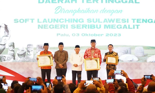 Pencanangan Negeri Seribu Megalit, Wapres Paparkan Tiga Langkah Kembangkan Pariwisata Berkearifan Lokal