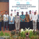 13 Kepala Daerah Bersama Gubernur Sulteng Tandatangani MoU Status Fungsi dan Jalan Daerah