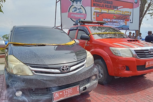 Dua ASN Pelaku Pencurian 36 BPKB Mobil Pemda Donggala Diamankan Polisi