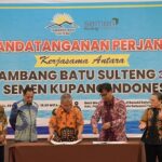Kerjasama PT Tambang Batu Sulteng-Semen Kupang, Wagub Ma’mun Berharap Prioritaskan Putra Daerah