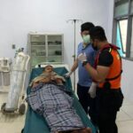 Nelayan Tersengat Ikan Pari di Perairan Pulau Bukakan Balut Berhasil Dievakuasi Tim SAR Walau Cuaca Buruk