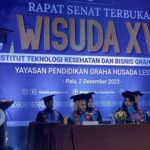 Hadiri Wisuda XV, Pemprov Sulteng Dorong Itkesbis Graha Ananda Jalin Kerjasama