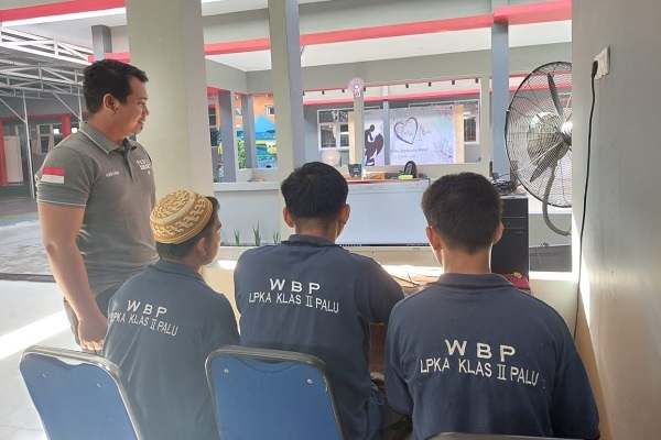 LPKA Palu Beri Pelatihan Keterampilan Komputer kepada Anak Binaan