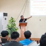 Menghadapi Pemilu 2024, Diskominfosantik Sosialisasikan Cerdas Bermedia Sosial di Hadapan Mahasiswa Untad