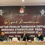 Pastikan Hak Pilih Anak Binaan, Kepala LPKA Palu Hadiri Rakor DPTb KPU Kota Palu