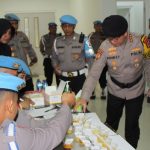 Pejabat Utama Polda Sulteng dan Kapolres Jajaran Mendadak Tes Urine Jelang Sertijab