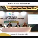 RUPS Luar Biasa PT Vale, Ini Daftar Susunan Direksi Perseroan