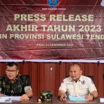 Rilis Akhir Tahun 2023, BNNP Sulteng Berhasil Amankan 1,774 Kg Sabu