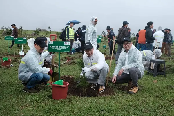 Tanam Pohon di Lappa Laona, Dirjen Planologi KLHK Apresiasi Upaya Vale Rehabilitasi Lahan DAS