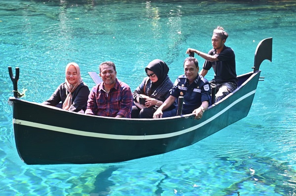 Wagub Sulteng Tinjau Lokasi Wisata Danau Paisupok Banggai Kepulauan