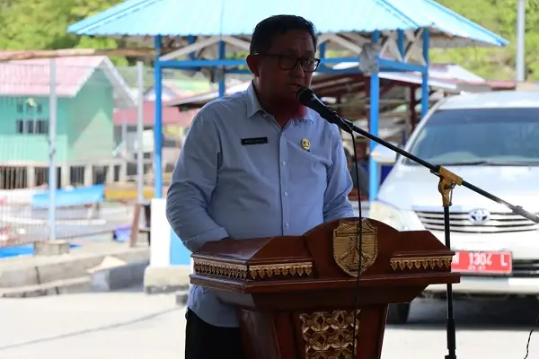 Bupati Touna Meresmikan Pengoperasian KMP Sinar Togean