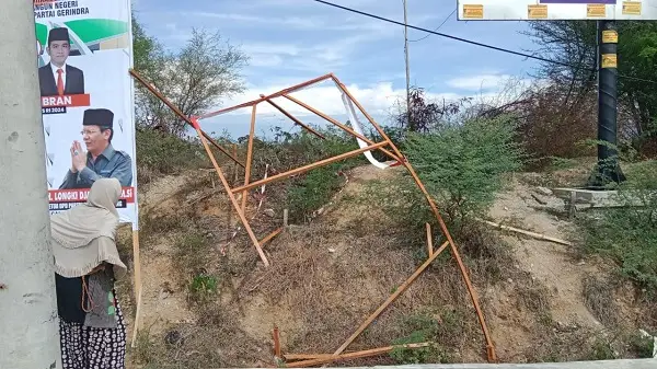 Calon Anggota DPD Dapil Sulteng Rafiq Al Amri Sesalkan Balihonya Dirusak